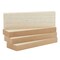 4 Pack Unfinished Wood Boards for Crafts, Painting, Wood Carving, 1" Thick Wooden Boards for DIY Signs (3 x 10 In)